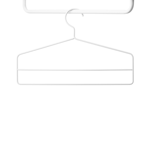 Coat-Hangers 4pcs White