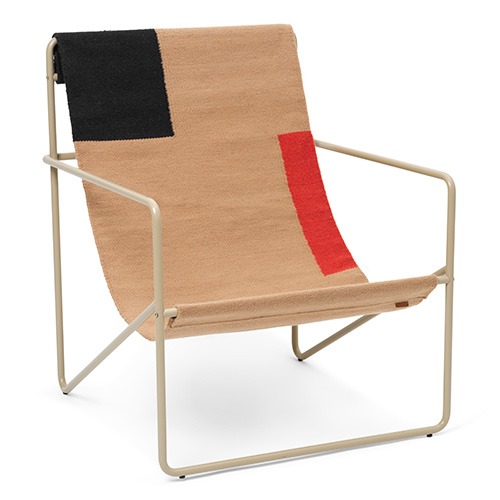 Desert Lounge Chair Cashmere/Block
