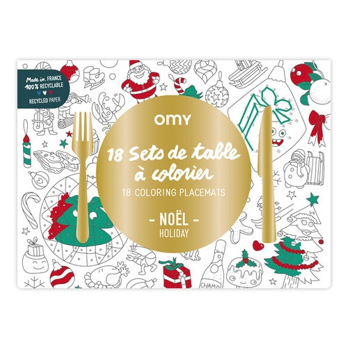 Paper Placemats Christmas