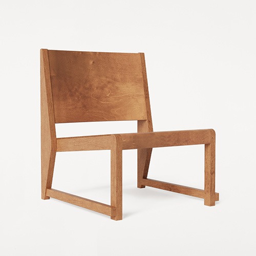 Easy Chair 01 Warm Brown Birch