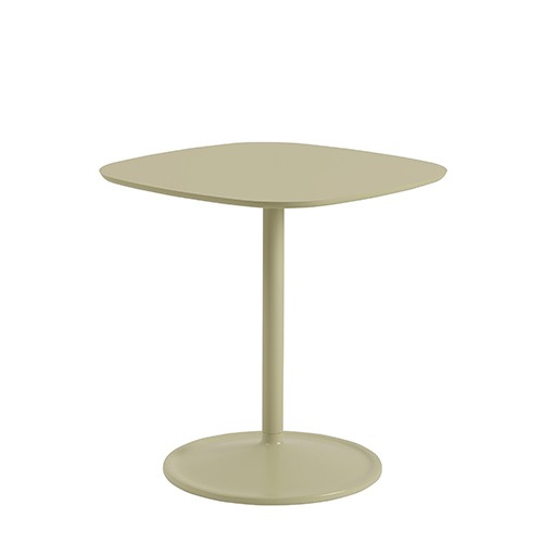 Soft Café Table Beige Green Laminate/Beige Green 6 Sizes