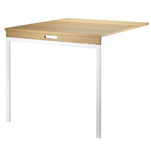 Folding Table Oak/White