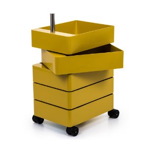 360° Container 5 Drawers Yellow