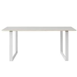 70/70 Table Grey Linoleum/White