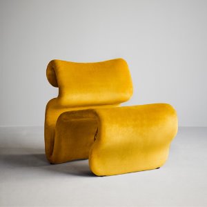 Etcetera Easy Chair Canary Yellow