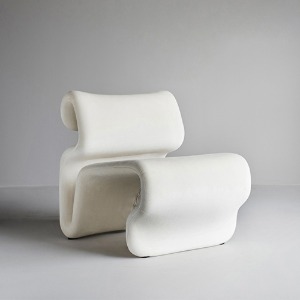 Etcetera Easy Chair Creme White