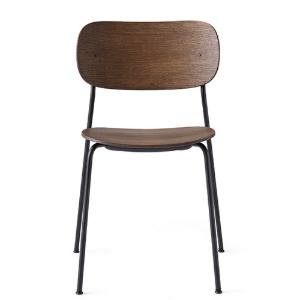 Co Chair Black Steel/Dark Stained Oak