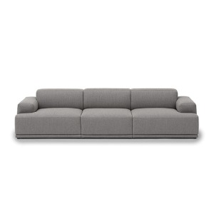 Connect Soft Modular Sofa  3-Seater Configuration 1  Re-Wool 128
