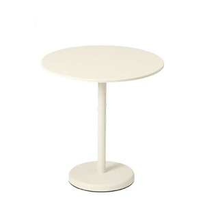 Linear Steel Café Table Ø70/73 cm, White단종 상품 (30%할인)