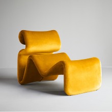 Etcetera Lounge Chair Canary Yellow