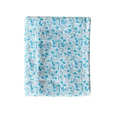 Duvet Cover 100x140cm Blue Flower
