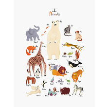 ABC animals 50x70cm
