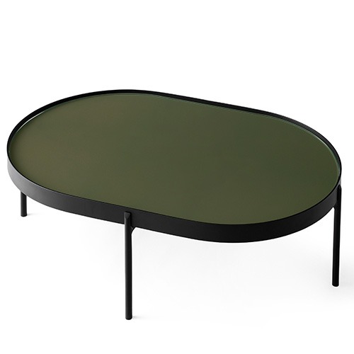 NoNo Table Large Dark Green Glass