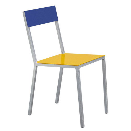 Alu Chair Yellow/Candy Blue