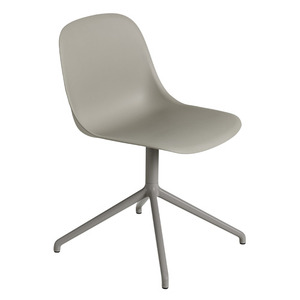 Fiber Side Chair Swivel Base W.return Grey [체어 대전] 30%할인