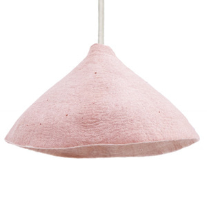 Tipi Lampshade W Quartz Pink/Natural