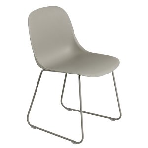 Fiber Side Chair Sled Base  Grey/Grey   현 재고