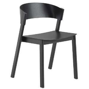 Cover Side Chair Wooden Seat Black [체어 대전] 30%할인