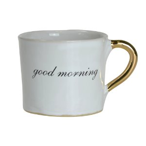 Alice Medium Coffee Cup Glam  Good Morning 