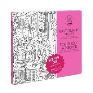 Giant Coloring Poster - New Yock City