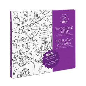 Giant Coloring Poster - Magic