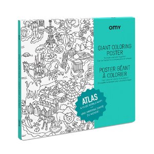Giant Coloring Poster - Atlas