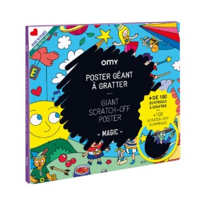 Giant Scratch-Off Poster Magic
