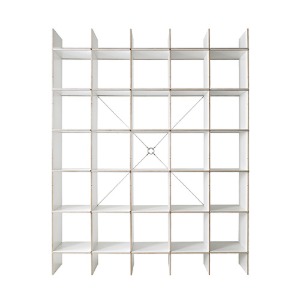FNP Shelf System White 5x5