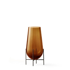 Échasse Vase Small Amber Glass/Bronzed Brass   현 재고 (20%할인)