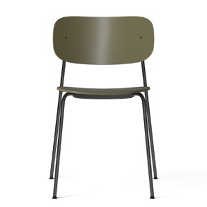 Co Dining Chair Black Steel/Olive Plastic   현 재고