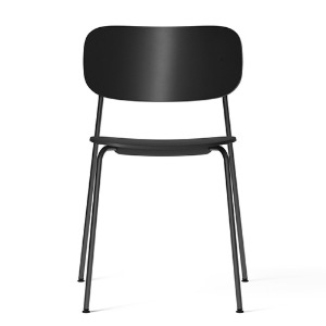 Co Dining Chair Black Steel/Black Plastic