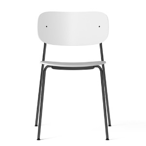 Co Dining Chair Black Steel/White Plastic  (2022.4월초 입고)