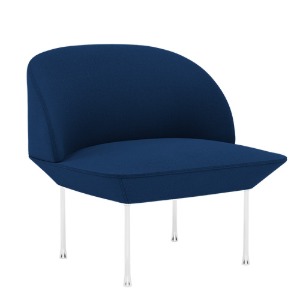 Oslo Lounge Chair Vidar 772/Chrome Legs   현 재고