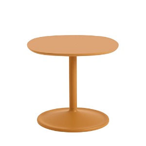 Soft Side Table D45cm Orange Laminate/Orange 2 Sizes
