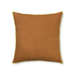Contrast Linen Cushion Sugar Kelp 