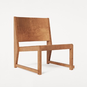 Easy Chair 01 Warm Brown Birch