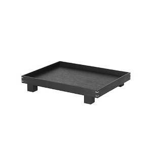 Bon Wooden Tray Small Stained Black 현 재고