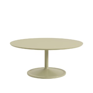 Soft Coffee Table Beige Green Laminate/Beige Green 3 Sizes