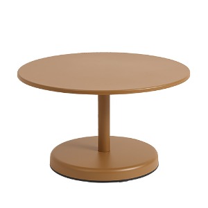 Linear Steel Coffee Table Ø70xH40cm 5 Colors