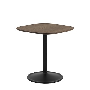Soft Café Table Solid Oak/Grey 6 Sizes