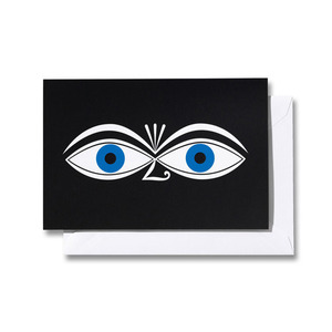 Greeting Card Medium Eyes 