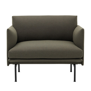 Outline Chair/Black Base Textile