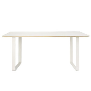 70/70 Table  White Laminate/White