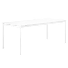 Base Table White Laminate/ABS/White