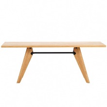 Table Solvay Natural Solid Oak 240cm