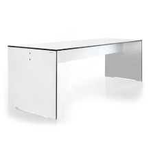 RIVA Rectangular Table S HPL White