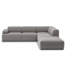 Connect Soft Modular Sofa Corner Configuration 2  Re-Wool 128