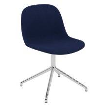 Fiber Side Chair Swivel Base Hallingdal 764/Polished Aluminum