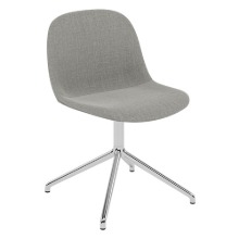 Fiber Side Chair Swivel Base Remix 133/Polished Aluminum